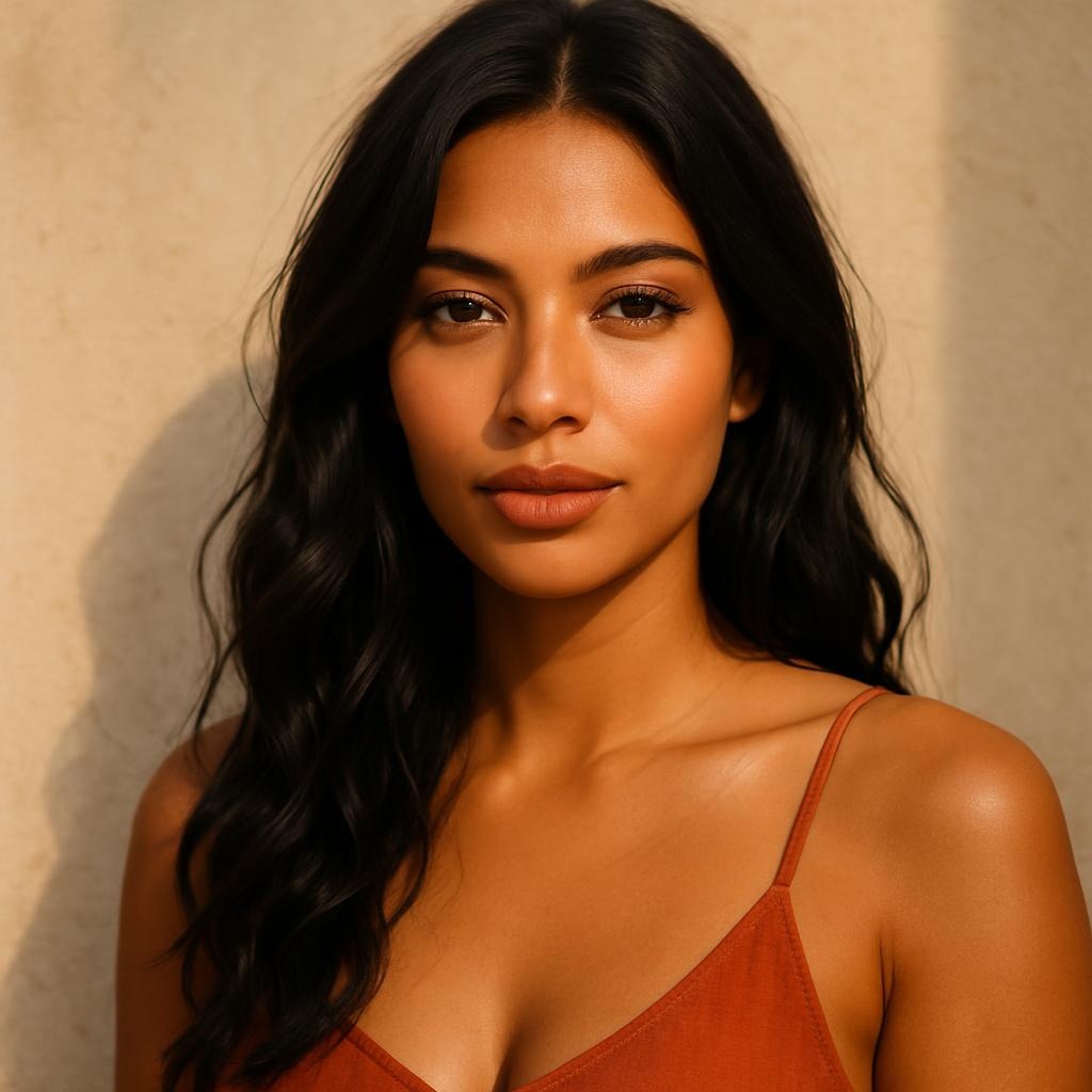 une esthéticienne avec une blouse 